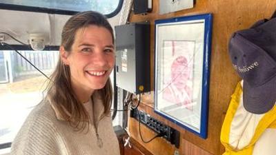 Die Nordreportage: Die neue Kapitänin in der Lübecker Bucht