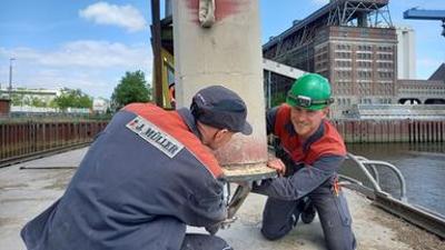 Die Nordreportage: Einsatz im Bremer Getreidespeicher