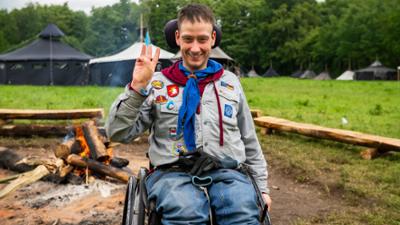 Einfach Mensch: Voller Einsatz mit Behinderung