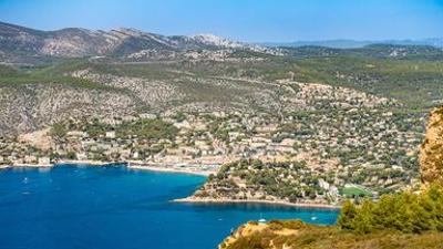 Im Flug über: Südfrankreich