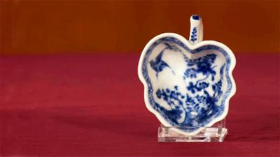 Kunst + Krempel: Meissener Blattschale vom Flohmarkt