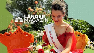 Ländermagazin: Dahlien aus Bad Köstritz