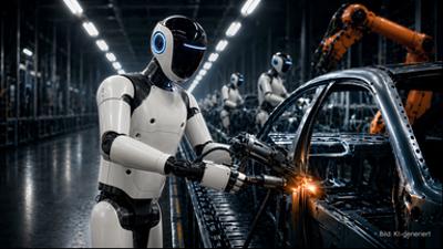 nano: Dark Factories: Wenn Roboter Autos im Minutentakt bauen | NANO