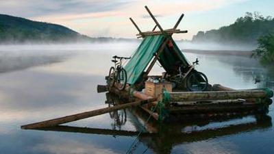 Reise: Floßfahrt in Schweden