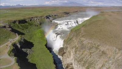 Reise: Im Flug über Island