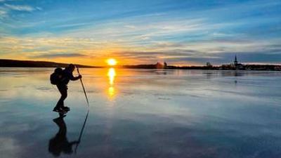 Reise: Auf Schlittschuhen durch Schweden 