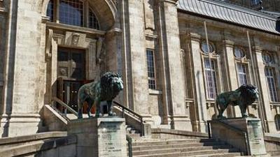 Tanja Kinkel im Hessischen Landesmuseum Darmstadt
