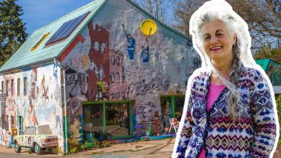 ARD Room Tour: Das Graffiti-Haus von Annamalt