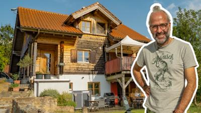 ARD Room Tour: Holzhaus selbstgebaut mit Bausatz