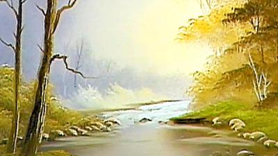Bob Ross: Hazy Day