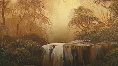 Bob Ross: Enchanted Falls Oval