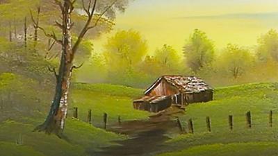 Bob Ross: Delightful Meadow Home
