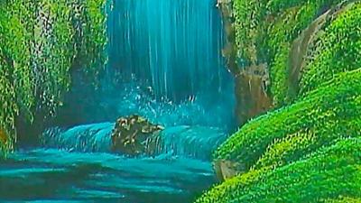 Bob Ross: Valley Waterfall