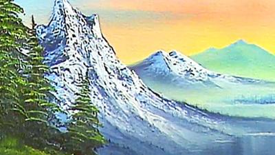 Bob Ross: Under Pastel Skies