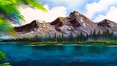 Bob Ross: Quiet Mountain Lake