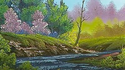 Bob Ross: A Trace of Spring