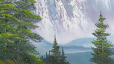 Bob Ross: First Snow