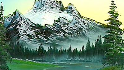 Bob Ross: Lone Mountain