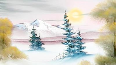 Bob Ross: Splendor of Winter