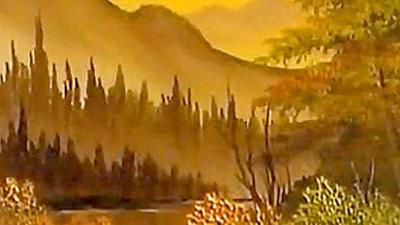 Bob Ross: Autumn Oval