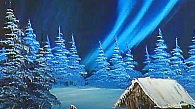 Bob Ross: Aurora's Dance