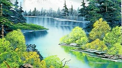 Bob Ross: Peaceful Reflections