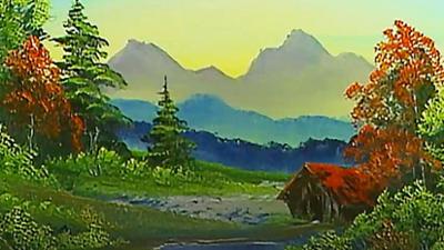 Bob Ross: Trapper's Cabin