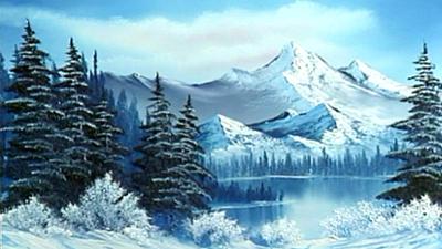 Bob Ross: Portrait of Winter