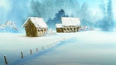 Bob Ross: Winter at the Farm