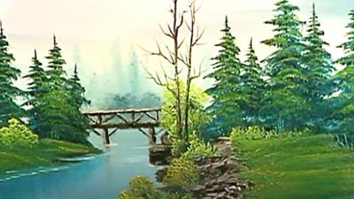 Bob Ross: The Footbridge