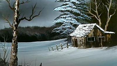 Bob Ross: Snowbound Cabin
