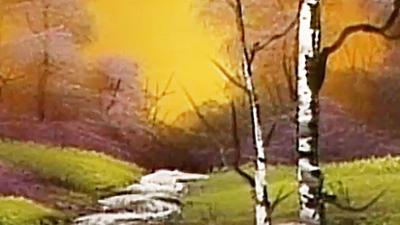 Bob Ross: Crimson Oval