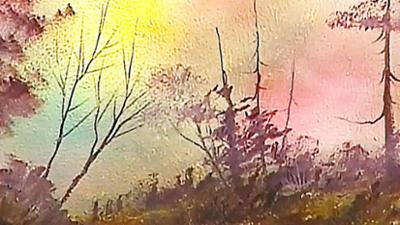 Bob Ross: Golden Glow of Morning