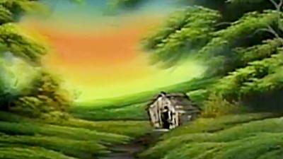 Bob Ross: Nestled Cabin