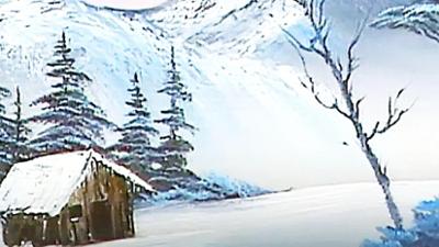 Bob Ross: Splendor of a snowy winter