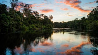 Die grössten Flüsse der Erde: Die größten Flüsse der Erde · Der Amazonas