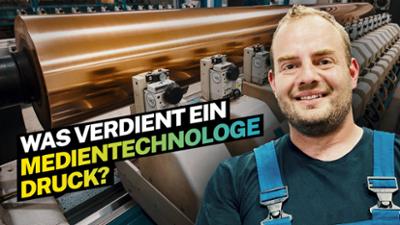 Lohnt sich das?: Was verdient ein Medientechnologe Druck?