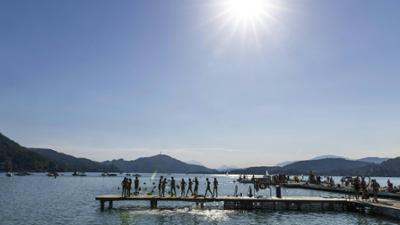 Mayrs Magazin: Stadt-Hitze Klagenfurt Erdrutsche KI-Ressourcen