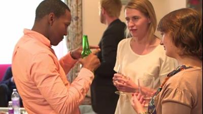 Small talk - At a private party: At a private party