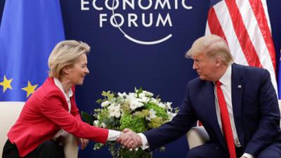Tagesgespräch: Einigung um jeden Preis: Was kostet uns der Zoll-Deal mit Trump? Tagesgespräch: Einigung um jeden Preis: Was kostet uns der Zoll-Deal mit Trump?