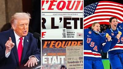 28 Minuten: Club: Trump, Brandmauer, US-Eishockeymannschaft, L'Équipe (27.02.2026)