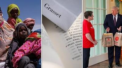 28 Minuten: Verlagshaus Grasset, Trump vs. Leon XIV, Sudan (17.04.2026)