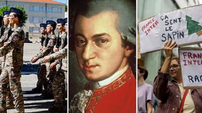 28 Minuten: Radio France, Gelbwesten, Militärdienst, Mozart (18.09.2026)