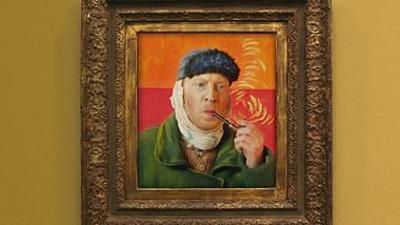 Bilder allein zuhaus: Vincent van Gogh: Selbstbildnis mit verbundenem Ohr und Pfeife