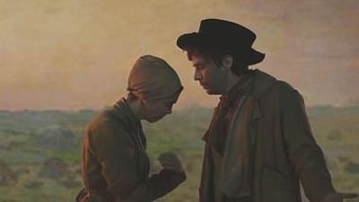 Bilder allein zuhaus: Das Angelusläuten, Jean-François Millet