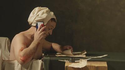 Bilder allein zuhaus: Der Tod des Marat, Jacques-Louis David - Homeoffice