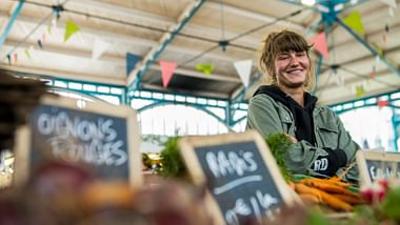 Im Bauch von Dijon: Die Markthalle