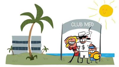 Karambolage: Die Brezel / Das Tauziehen / Der Club Med