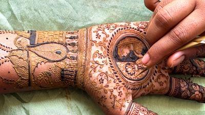 Kunst auf der Haut: Mit Henna in die Unabhängigkeit