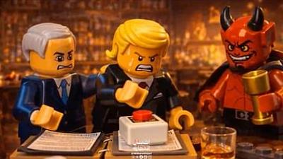 Mit offenen Augen: Warum der Iran den Krieg mit Lego nachspielt